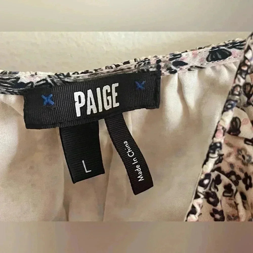 Paige Gisela Dress Ditsy Floral Midi Dress - Picture 14 of 15